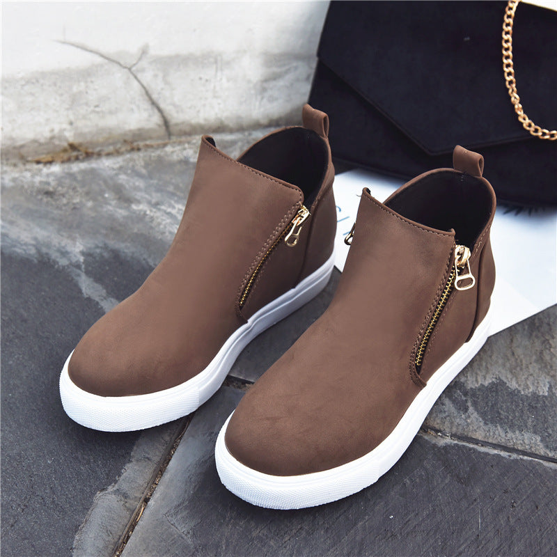Round toe flat bottom fashion women's shoes