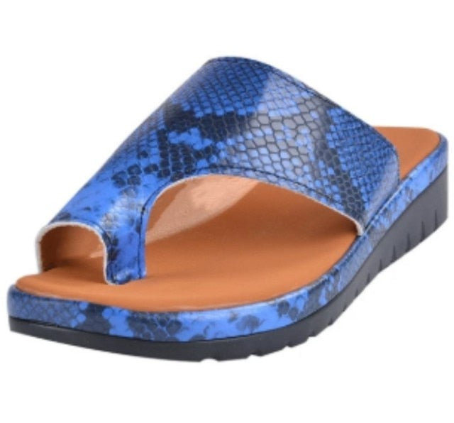 Leather Sandals Summer Shoes for Women