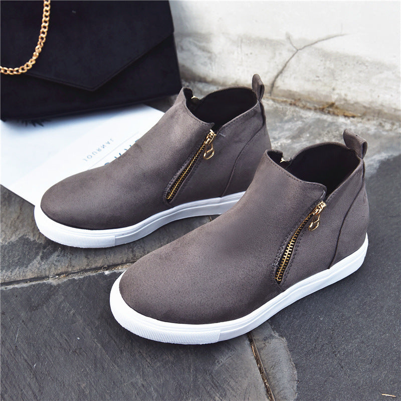 Round toe flat bottom fashion women's shoes