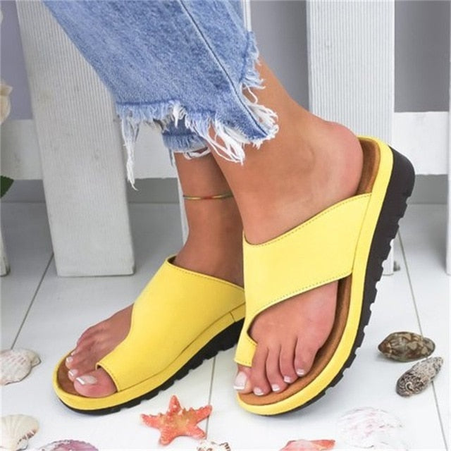 Leather Sandals Summer Shoes for Women