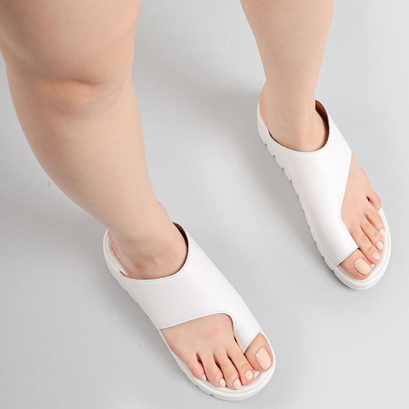 Leather Sandals Summer Shoes for Women
