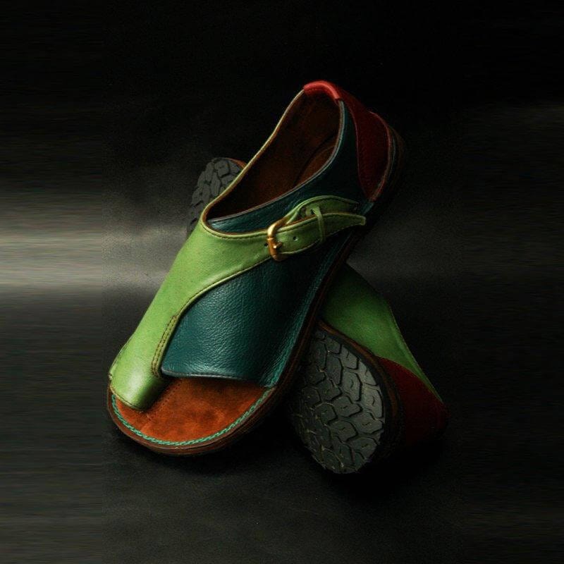 Sandals LightGreen / UK 2.5 /EU 35 Women Buckle Shandals