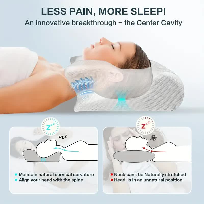 Orthopedic Neck Pillow For Sleeping