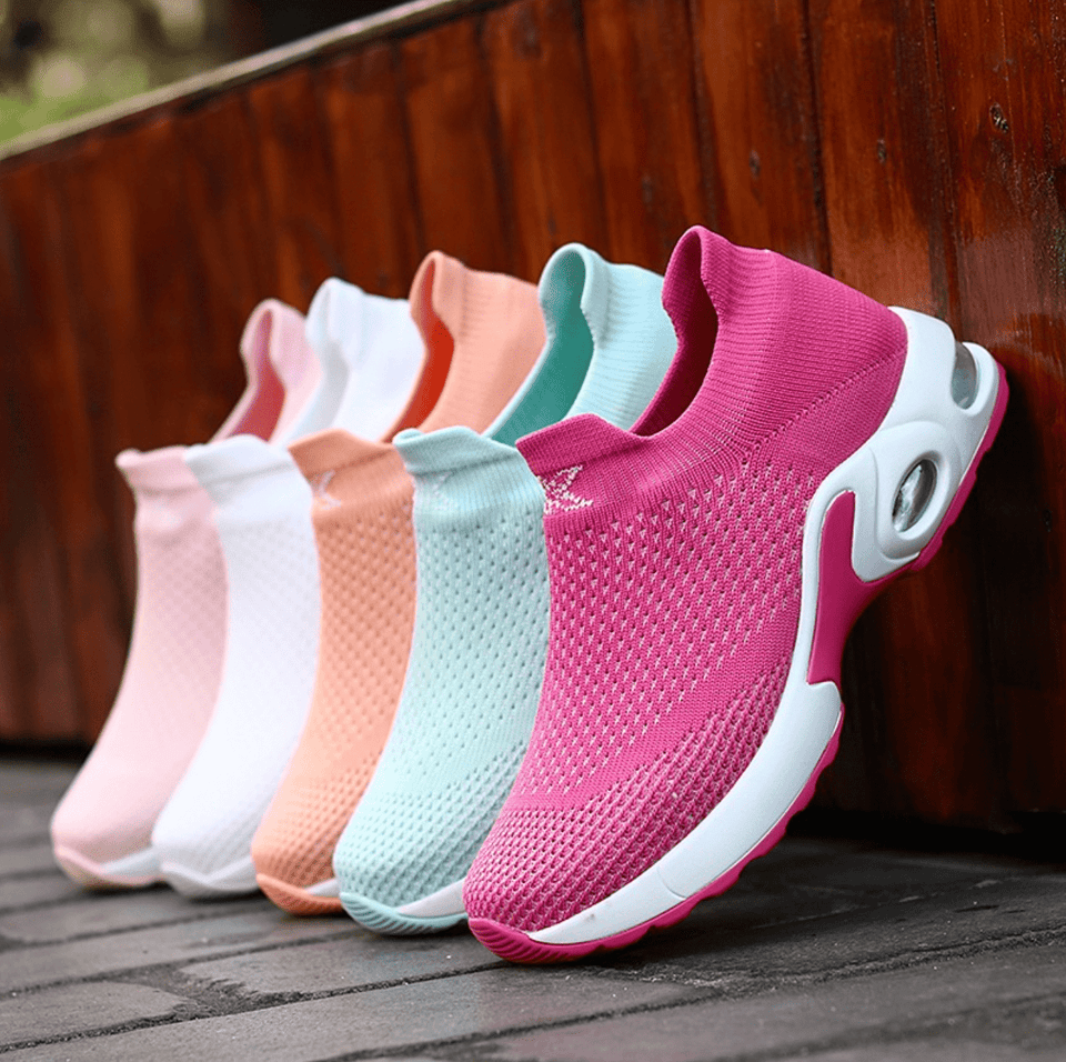 2021 New Arrival Women Orthopedic Corrector Lightweight Running Walking Breathable Sock Sneakers