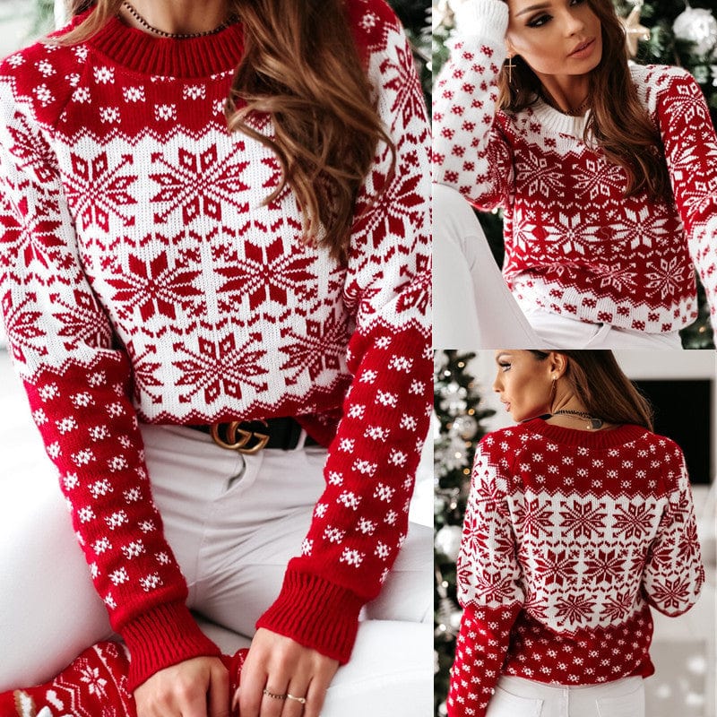 Autumn Winter Women Christmas Sweaters