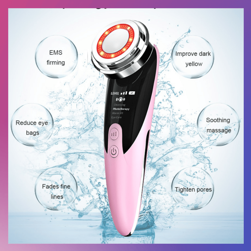 Beauty Pink Mesolight™ 4 in 1 Skin Tightening