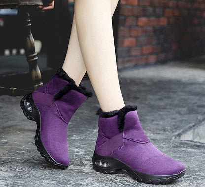 Boots Women Winter Fur Ankle Boots