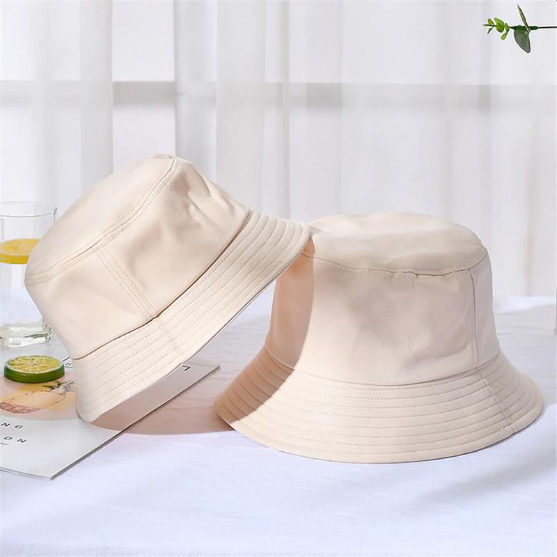 Caps and Hats Foldable Outdoor Summer Colorful Bucket Hats