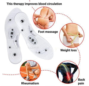 Health Magnetic Acupressure and Reflexology Insoles