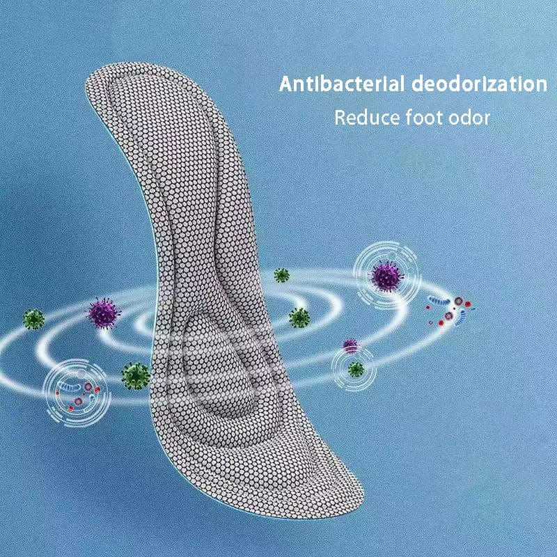 Insole Memory Foam Insoles for Men & Women With Nano Antibacterial Massage Sport