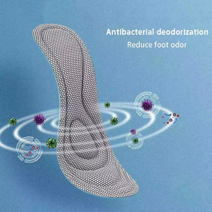 Insole Memory Foam Insoles for Men & Women With Nano Antibacterial Massage Sport