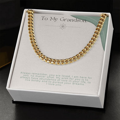 Jewelry Cuban Link Chain For My Grandson