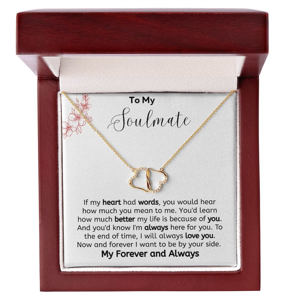 Jewelry Everlasting Love Necklace For My Soulmate