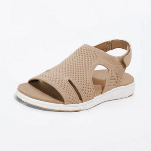 Khaki / UK 3.5 Women's Soft & Comfortable Sandals