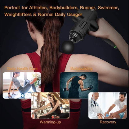 Massage gun Massage Gun (Deep Muscle Massager) for Pain Relief with LCD Display UK