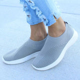 Sneakers 2 / Grey Women Slip On Sneakers