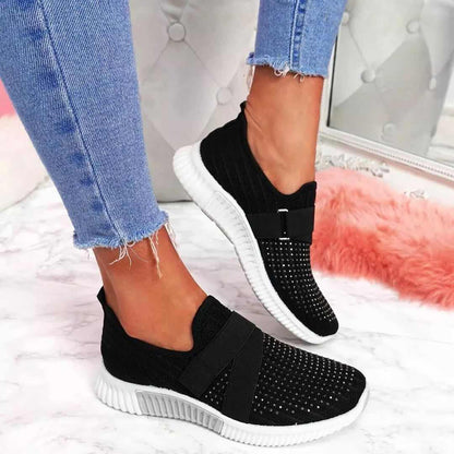 Sneakers Black / 2.5 Women's Autumn Breathable Mesh Lace Up Orthopedic Bunion Sneakers Sports