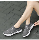 Sneakers Women Knitted Slip On Trainers